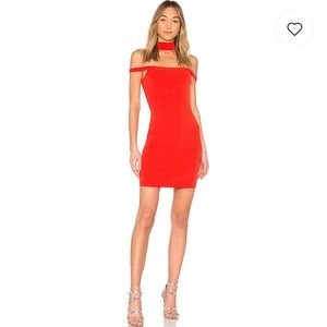 By the way red dress